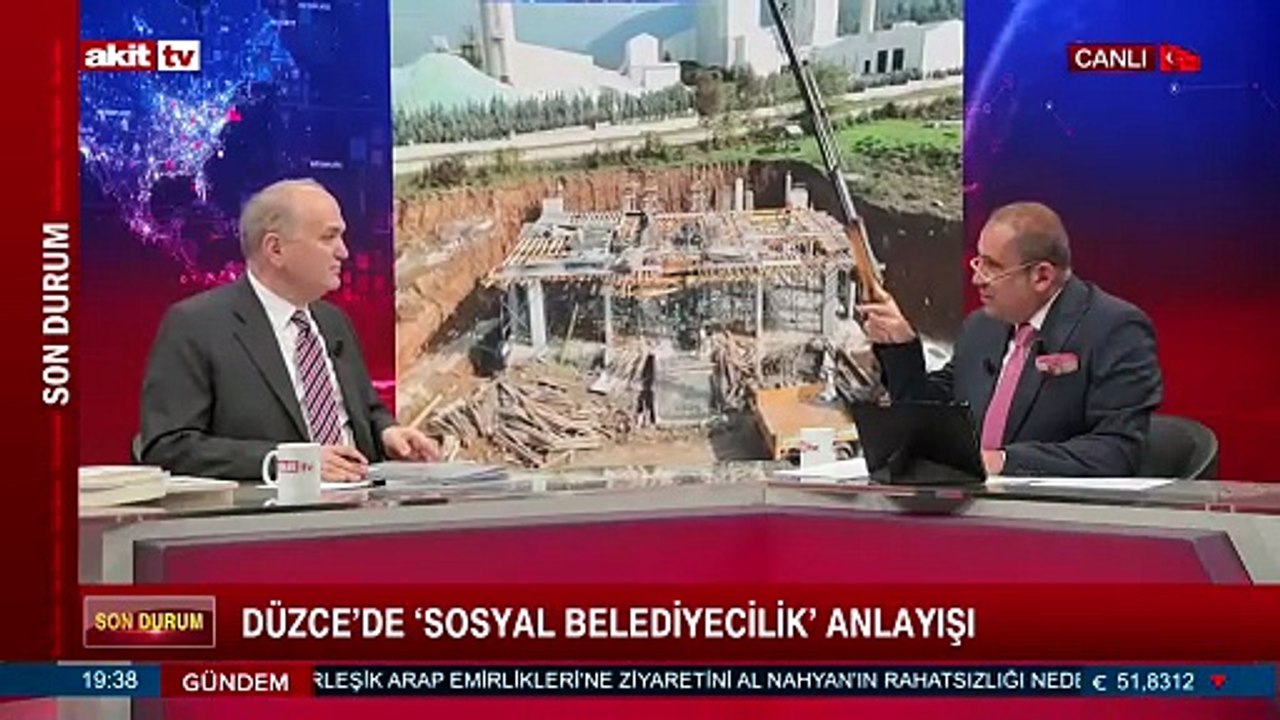 Düzce Belediyesi Başkanı Dr. Faruk Özlü Akit TV'de Türkiye gündemini ve yerel belediyeleri değerlendirdi