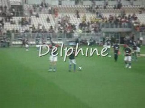 Entrée joueurs echauffement stade des alpes
