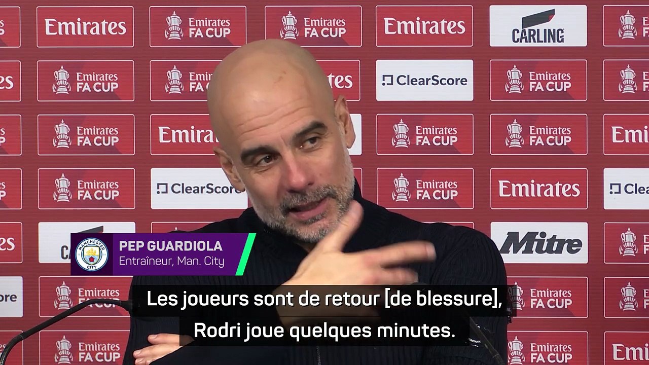 Guardiola : "Dans les trois derniers mois de la saison, chaque match est une finale"