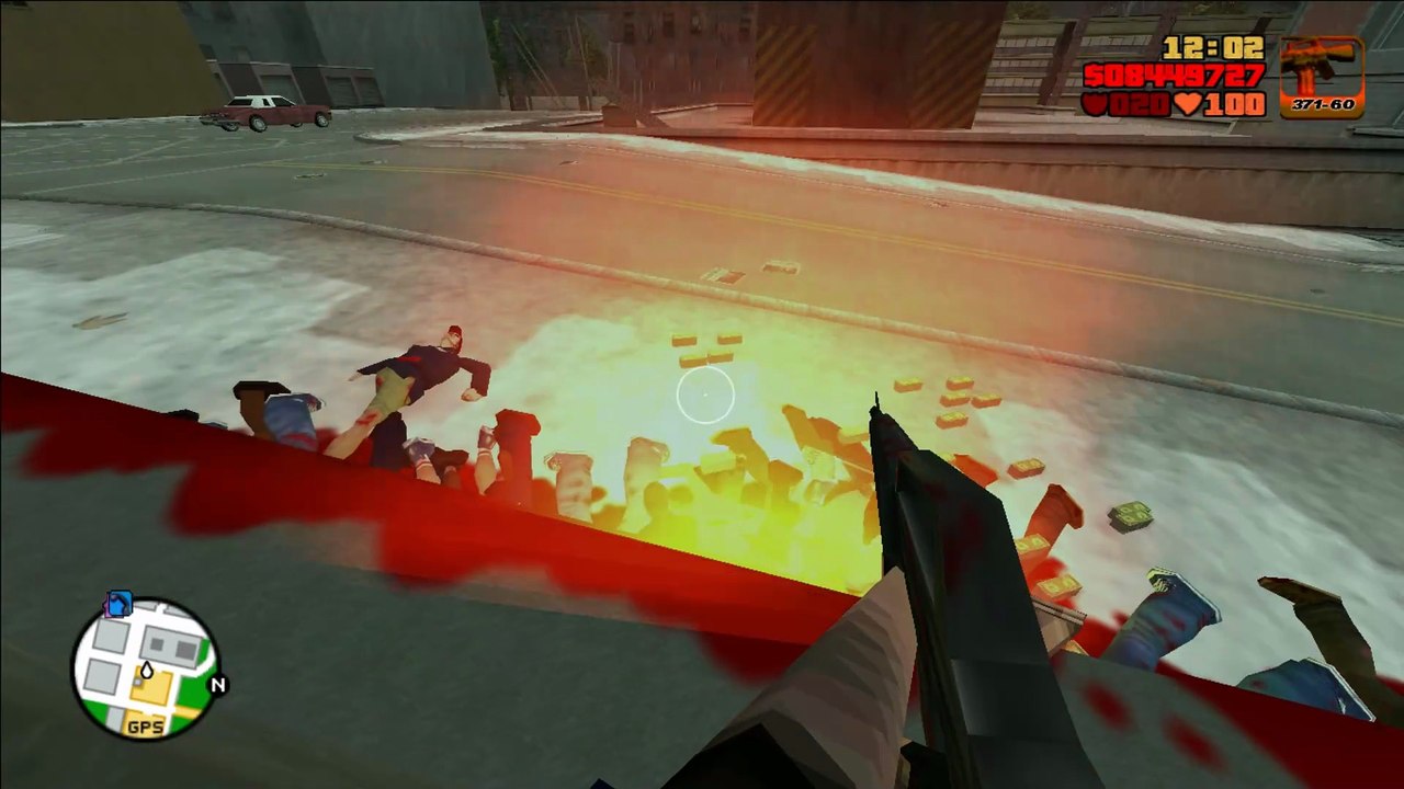 GTA III - Zombie Mod, First-person view - Video 2