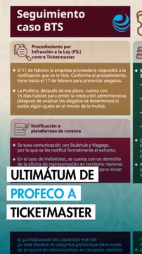 La Profeco da ultimátum a Ticketmaster por conciertos de BTS y alista reglas para boletos