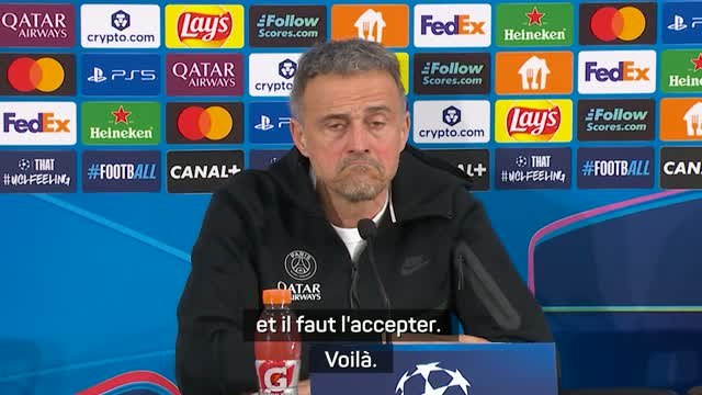 PSG - Luis Enrique : Autour du PSG, il y a toujours beaucoup de bruit