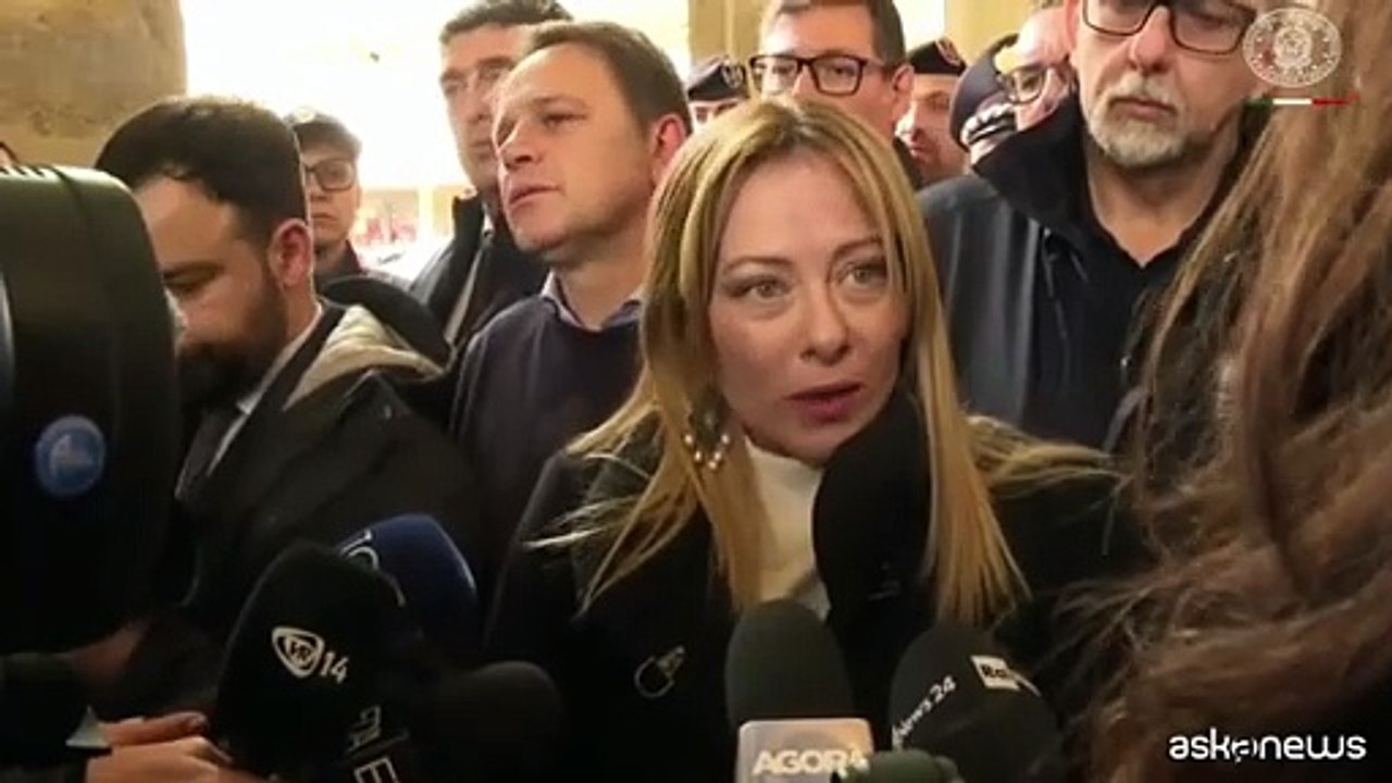 Frana Niscemi, Meloni: "Sarei pazza a forzare i tempi su zone sicure"