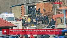 Zonguldak'ta maden ocağında göçük