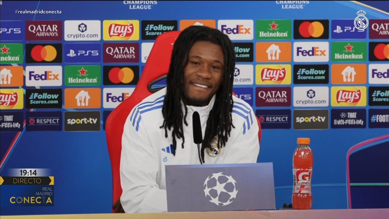 Camavinga, rueda de prensa completa previa al Benfica - Real Madrid | UEFA Champions League