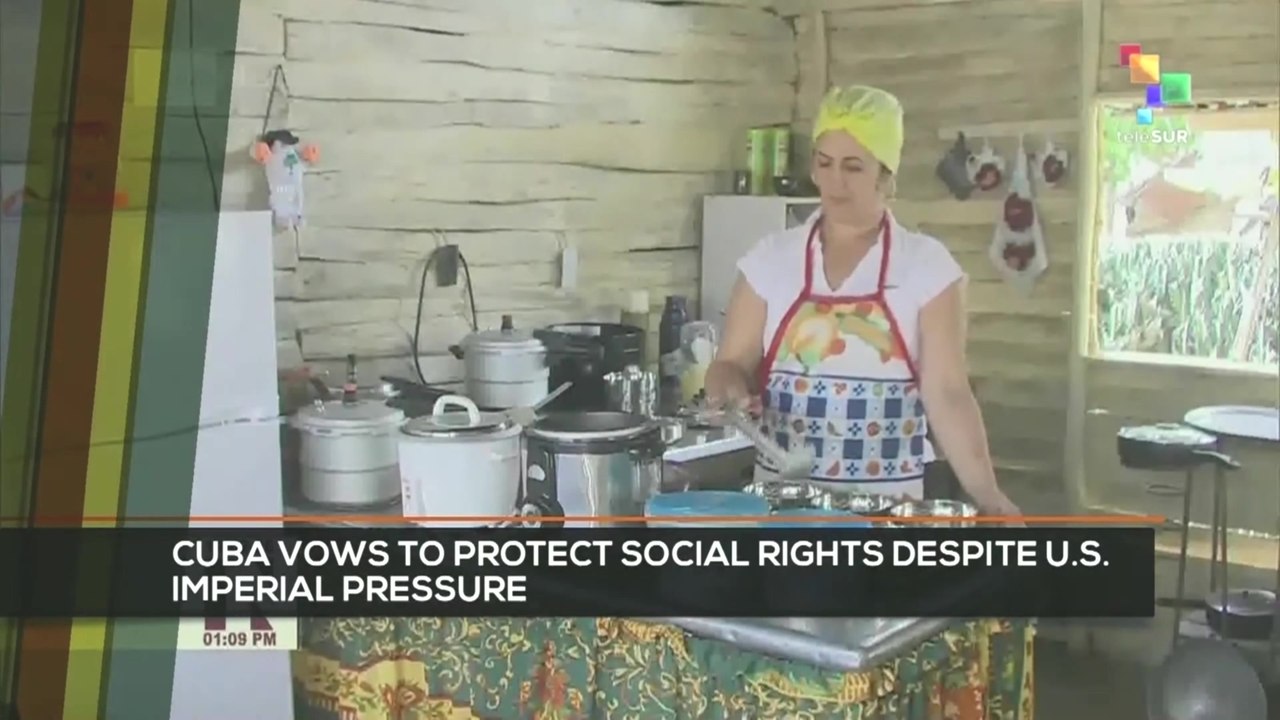 FTS 12:30 16-02: Cuba vows to protect social rights despite U.S. imperial pressure