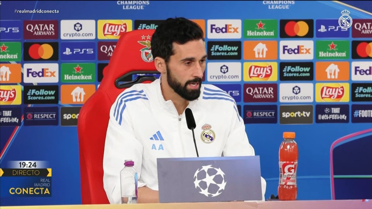 Arbeloa, rueda de prensa completa previa al Benfica - Real Madrid | UEFA Champions League