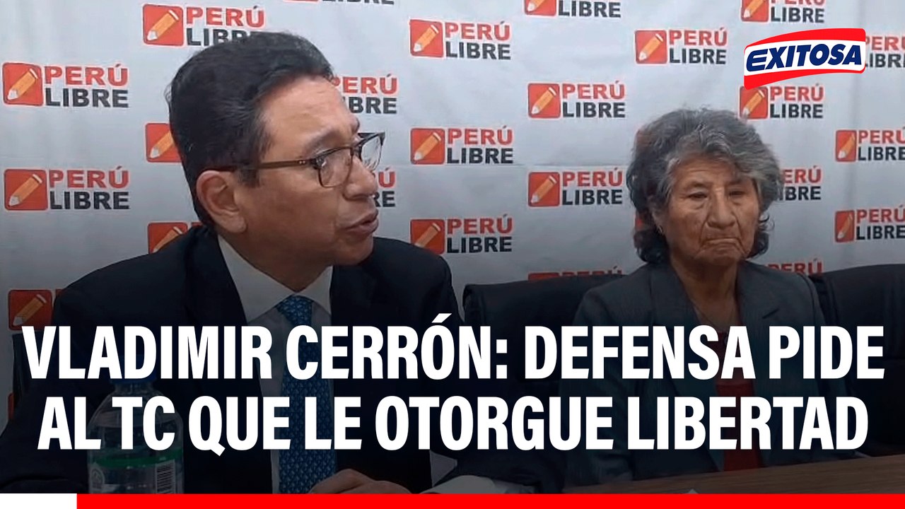 Vladimir Cerrón: Defensa pide al TC que le otorgue libertad para participar en las elecciones