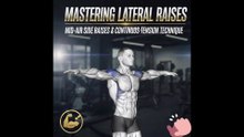 Mastering Lateral Raises at Home: Mid Air Side Raises Workout & Continuous Tension Technique for Lateral Deltoid Isolation