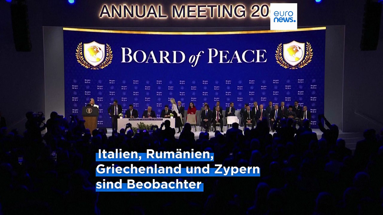 Zu Trumps umstrittenem 'Board of Peace' schickt die EU Kommissarin Šuica