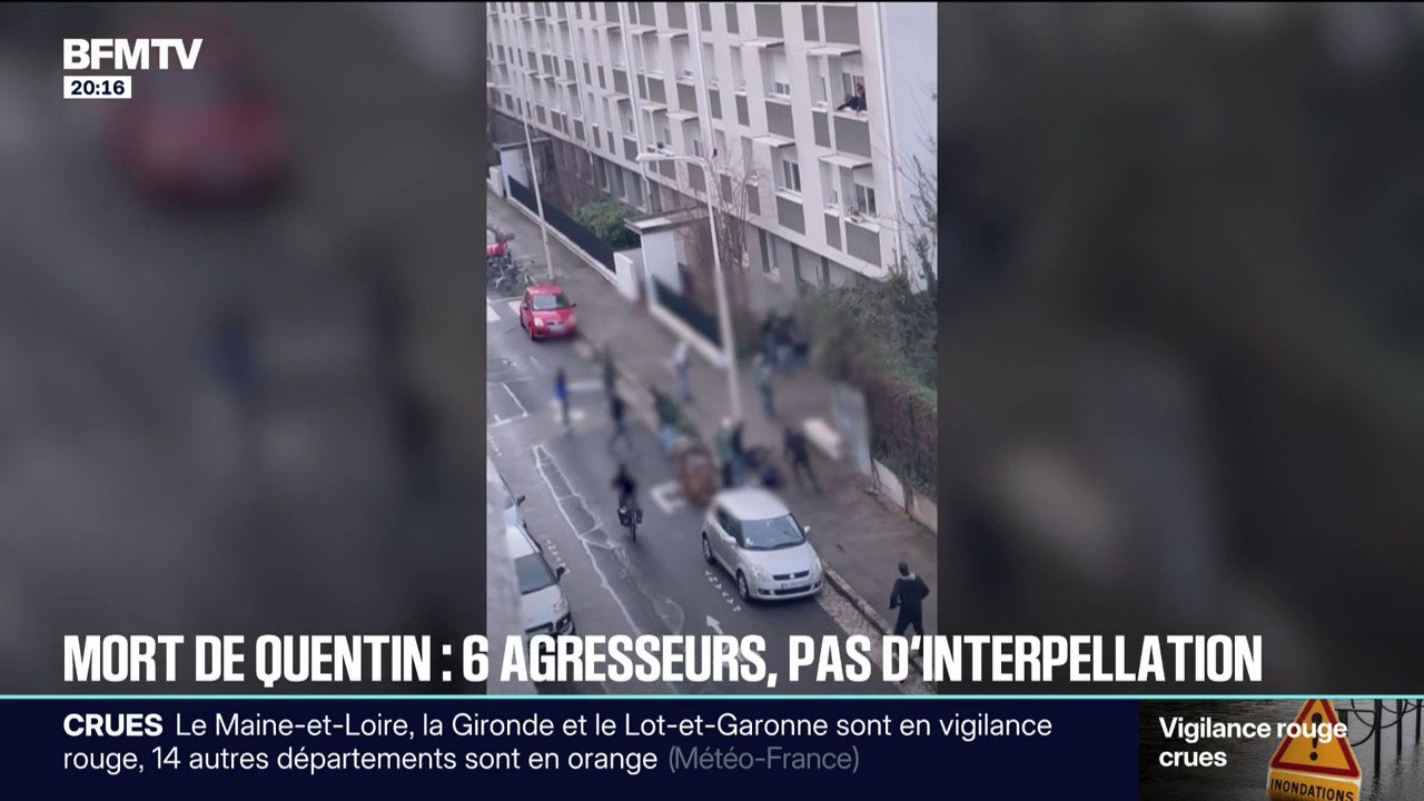Mort de Quentin à Lyon: pas d'interpellation à ce stade, au moins six personnes ont frappé le jeune militant nationaliste