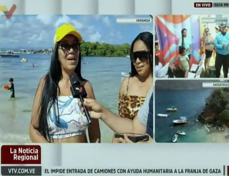 Ciudadanos invitan al pueblo a disfrutar los atractivos turísticos que ofrece el estado Miranda