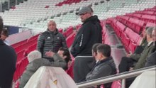 La cúpula del Real Madrid (sin Florentino) en el estadio Da Luz para el Benfica - Real Madrid