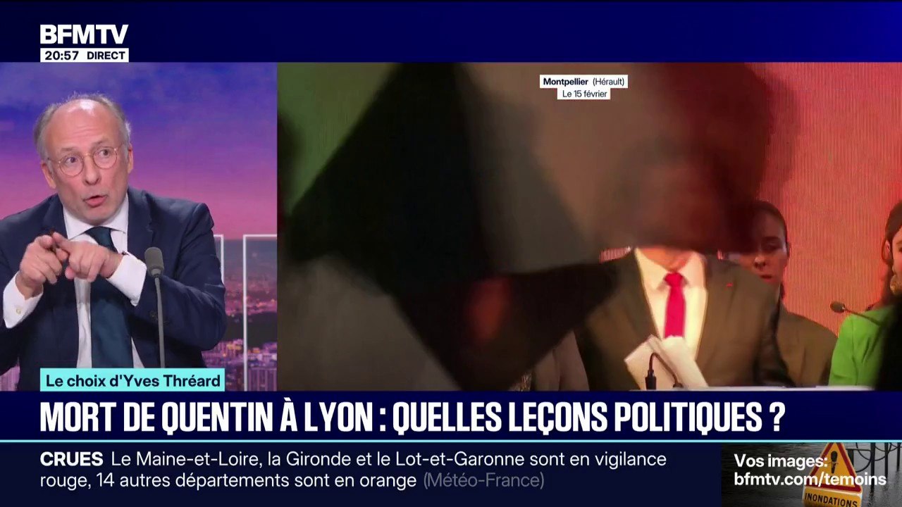 LE CHOIX D'YVES THRÉARD - Mort de Quentin à Lyon : quelles leçons politiques ?