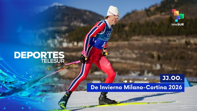 DEPORTES TELESUR | Continúa la acción de los JJ.OO. de Invierno Milano-Cortina 2026 16-02-2026