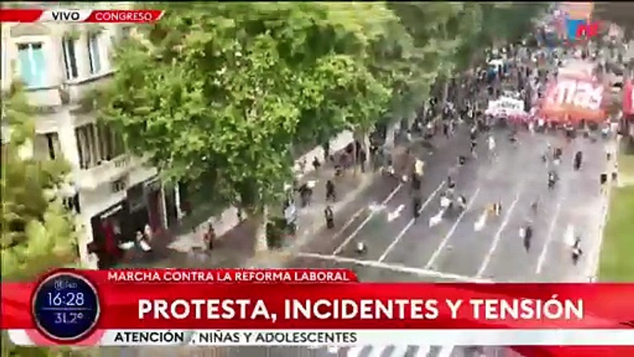 In Argentina, protests have been raging for several days against President
