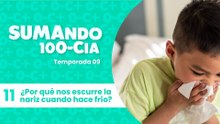 11 ¿Porqué nos escurre la nariz cuando hace frío?