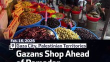 Gazans Shop Ahead Of Ramadan