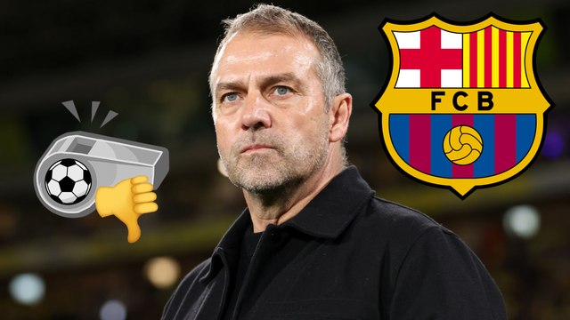 Hansi Flick responde tajante sobre la actuación de los árbitros y asegura que ni ellos ni el Barcelona estuvieron al nivel