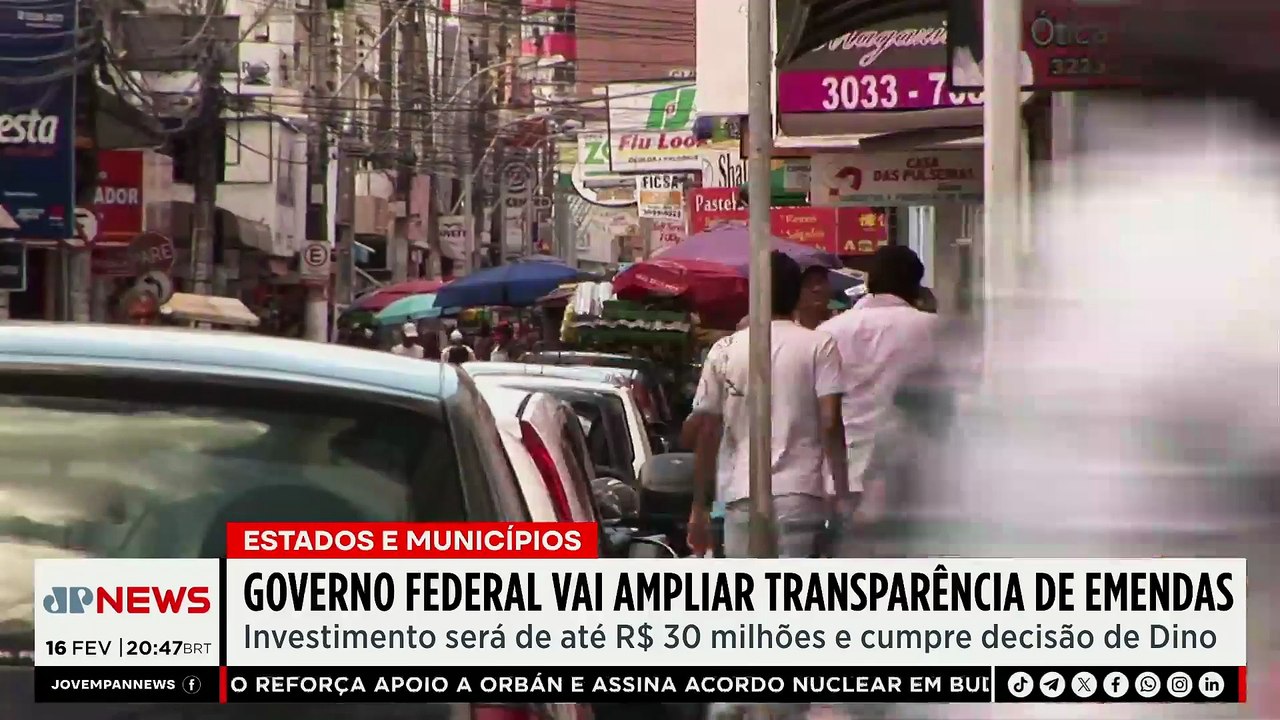 Governo investe R$ 30 milhões para ampliar transparência de emendas em estados e municípios