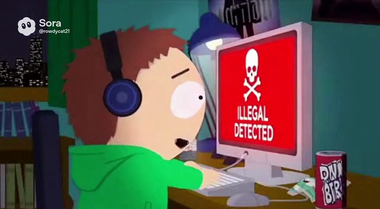 Gregory pirates movies for the second time and gets arrested by the FBI and gets grounded