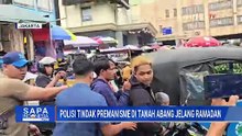 Aksi Pengejaran Warnai Razia Premanisme di Tanah Abang Jelang Ramadan | SAPA PAGI