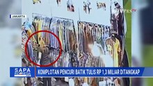 Komplotan Pencuri Batik Tulis Rp1,3 M di Pameran Ditangkap  | SAPA PAGI
