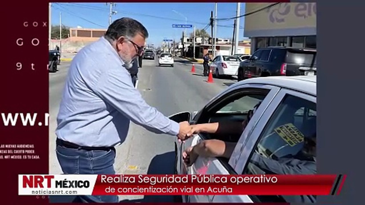 Realiza Seguridad Pública operativo de concientización vial
