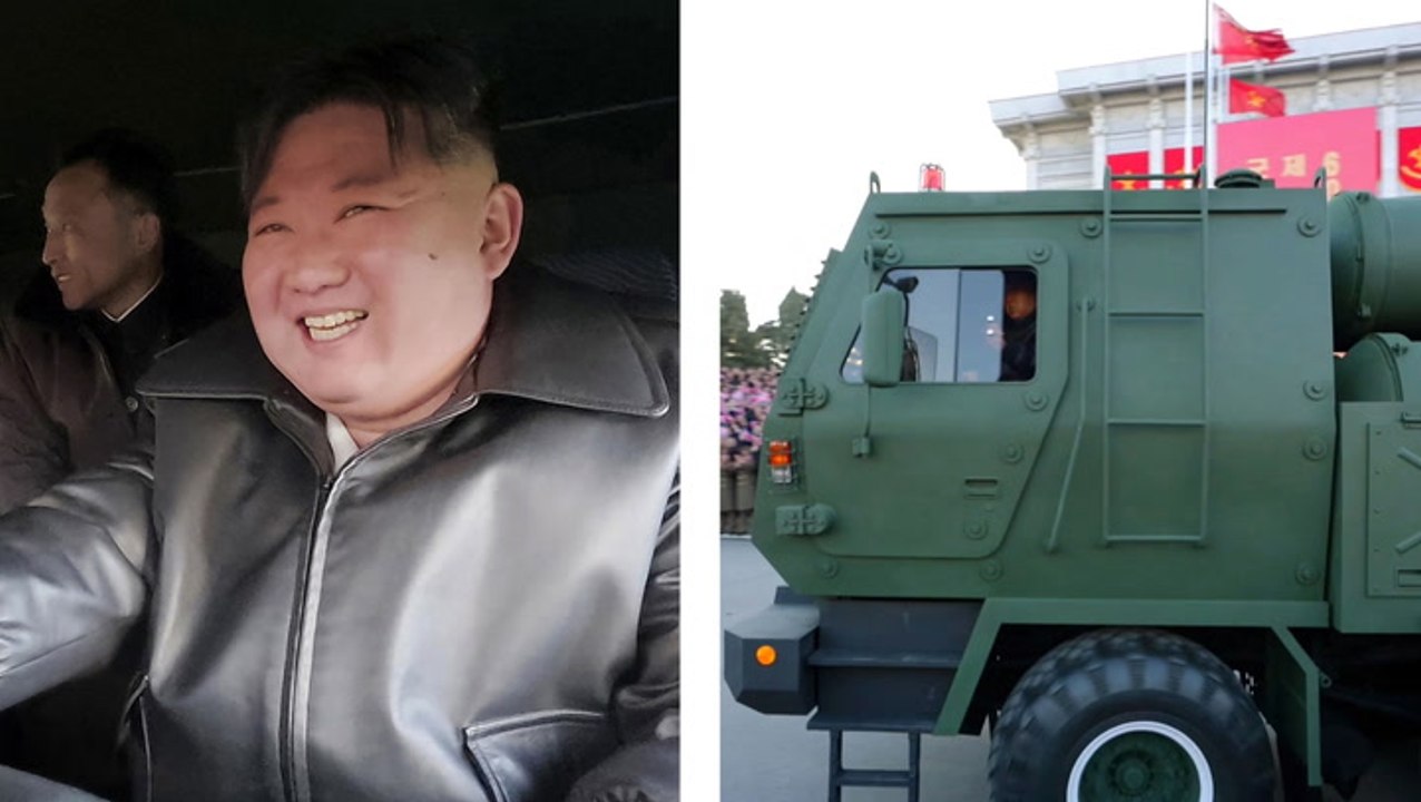 Kim Jong Un drives ‘world’s most powerful’ rocket launcher ahead of major North Korea summit