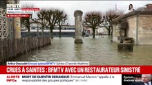 "C'est du jamais vu": la Charente continue de déborder à Saintes