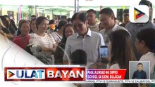 PBBM, pinangunahan ang paglulunsad ng DepEd YAKAP Caravan sa Minuyan Elementary School sa San Jose del Monte, Bulacan | ulat ni Denisse Osorio