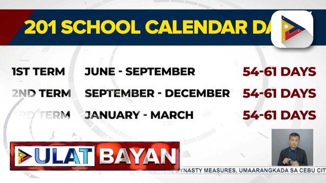Senado ng Pilipinas, sisimulan nang pag-aralan ang panukalang trimester school calendar; DepEd, nagsasagawa na ng sariling konsultasyon | ulat ni Louisa Erispe