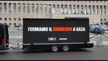 Amnesty e Greenpeace davanti a Palazzo Chigi per Gaza: stop genocidio