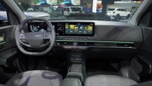 Kia EV2 Interior Design in Frost blue at Brussels Motor Show 2026