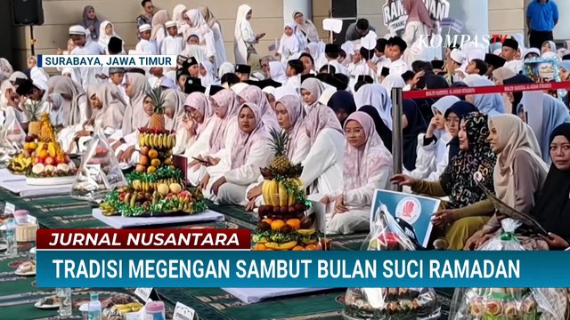 Sambut Bulan Suci Ramadan, Warga di Surabaya Gelar Tradisi Megengan | JURNAL NUSANTARA