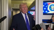 President Trump Gaggles with Press on Air Force One En Route Joint Base Andrews, MD, Feb. 16, 2026