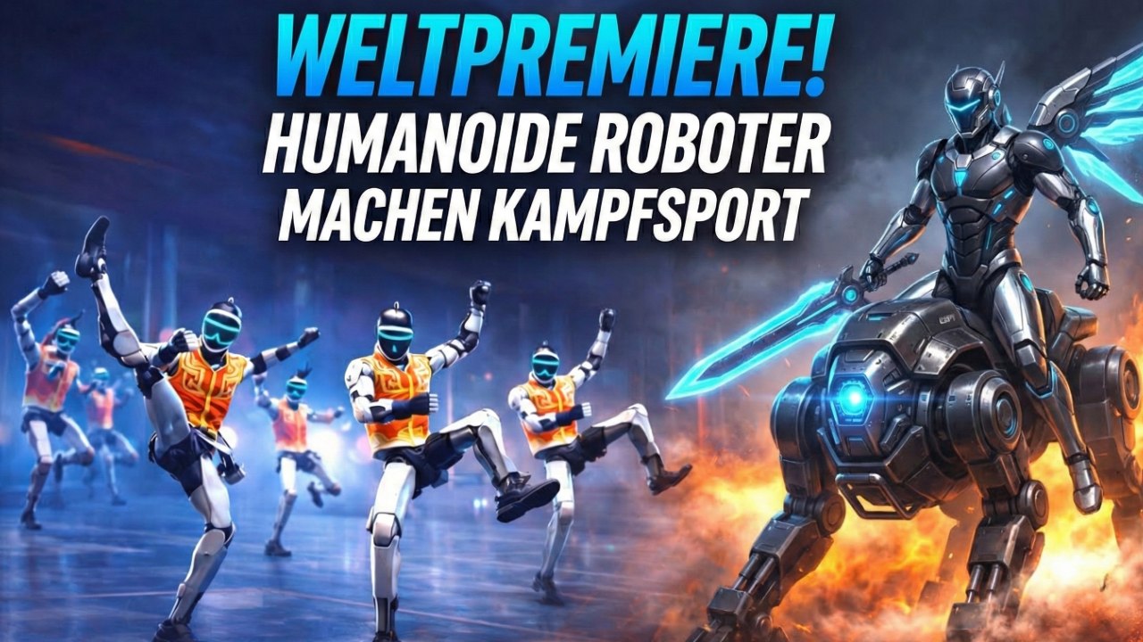 Unitree G1 & H2 autonome Roboter-Show in China