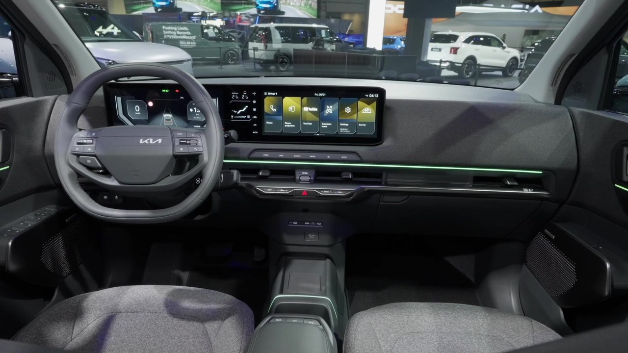 Kia EV2 - Benutzerfreundliches Interieur mit viel Platz