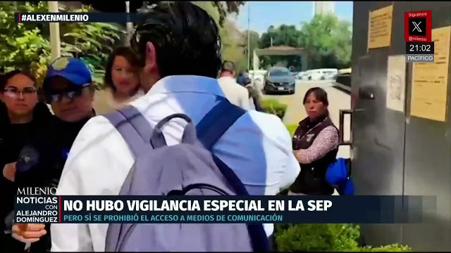 Marx Arriaga permanece atrincherado en la Secretaría de Educación Pública tras su destitución