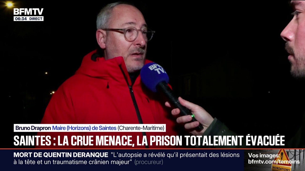 "Ça fait beaucoup, c'est la quatrième crue à plus de six mètres": la Charente-Maritime toujours en vigilance orange pour crues et inondations