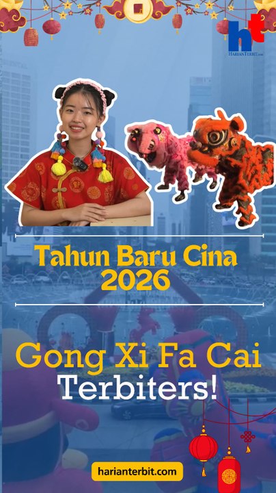 Tahun Baru Cina 2026, Gong Xi Fa Cai Terbiters!