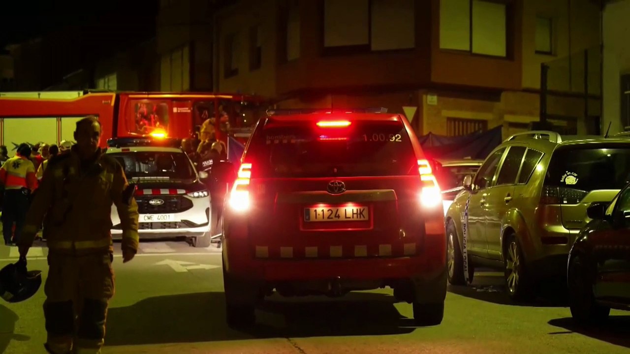 Mueren cinco personas en el incendio de un trastero habilitado como vivienda en Manlleu