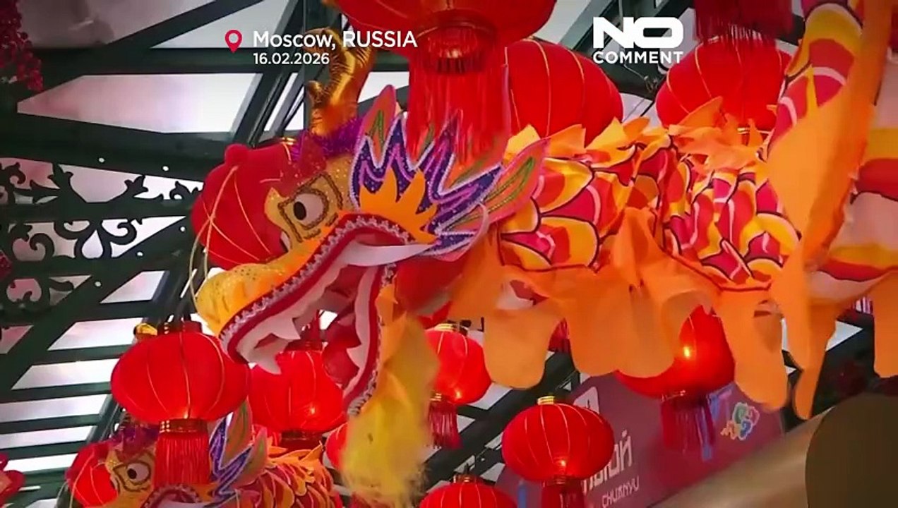 Rok Konia 2026: tańce smoków i lampiony w Moskwie na obchody Nowego Roku Księżycowego