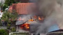 Two houses destroyed in Ampang fire