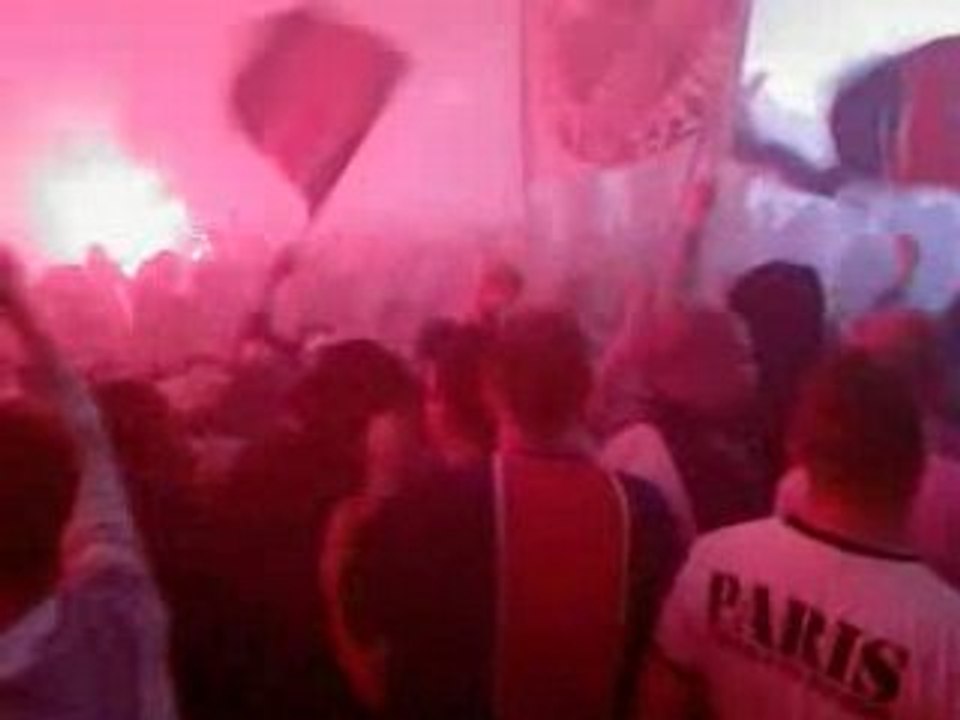 Cortège  finale psg ol