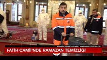 Camilerde Ramazan hazırlığı