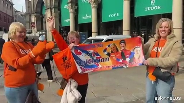 A Milano la valanga arancione, ovvero i tifosi olandesi: siamo 4 mila