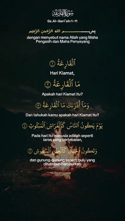 Surah Al Qaria