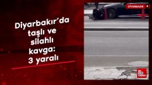 Diyarbakır’da taşlı ve silahlı kavga: 3 yaralı