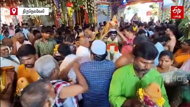 பால்குடம் எடுத்த பக்தர்களுக்கு இஸ்லாமியர்கள் மரியாதை